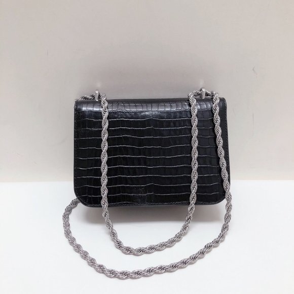 TORY BURCH SMALL ELEANOR EMBOSSED BAG - Picture 2 of 8